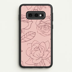 Roses - Foliage  - Foliage Phone Case for Galaxy S10e