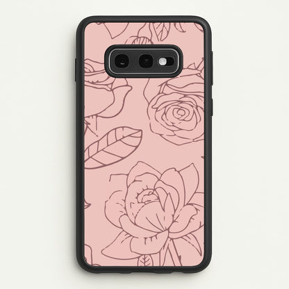 Roses - Foliage  - Foliage Phone Case for Galaxy S10e