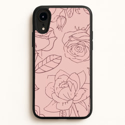 Roses - Foliage  - Foliage Phone Case for iPhone XR