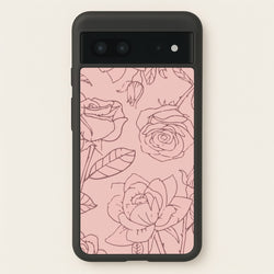 Roses - Foliage  - Foliage Phone Case for Google Pixel 7