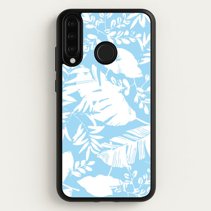 Leaf Pattern - Foliage  - Foliage Phone Case for Huawei P30 Lite