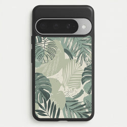 Green Leaf Pattern - Foliage Phone Case for Google Pixel 10 Pro XL