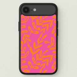 Pink & Orange Leaves - Foliage Phone Case for iPhone 17 Air