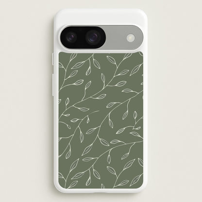 Thin Leaves - Foliage  - Foliage Phone Case for Google Pixel 9 / 9 Pro