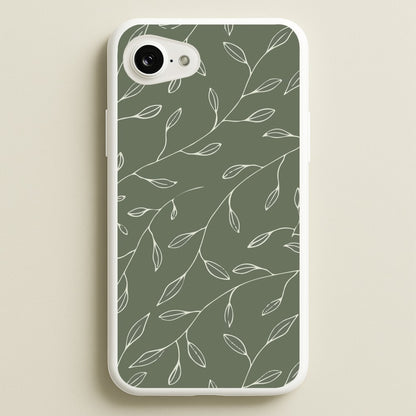 Thin Leaves - Foliage  - Foliage Phone Case for iPhone 16e