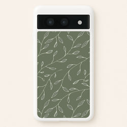 Thin Leaves - Foliage  - Foliage Phone Case for Google Pixel 8a