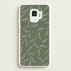 Thin Leaves - Foliage  - Foliage Phone Case for Galaxy S9