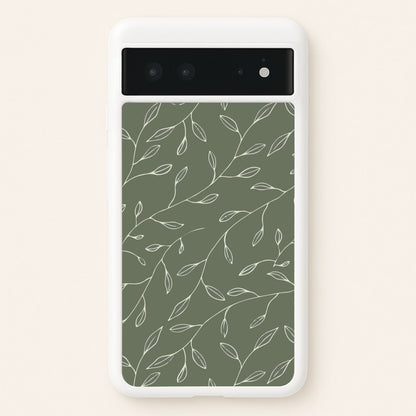 Thin Leaves - Foliage  - Foliage Phone Case for Google Pixel 6
