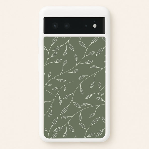 Thin Leaves - Foliage  - Foliage Phone Case for Google Pixel 6