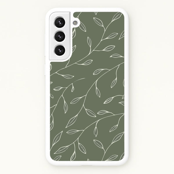 Thin Leaves - Foliage  - Foliage Phone Case for Galaxy S21