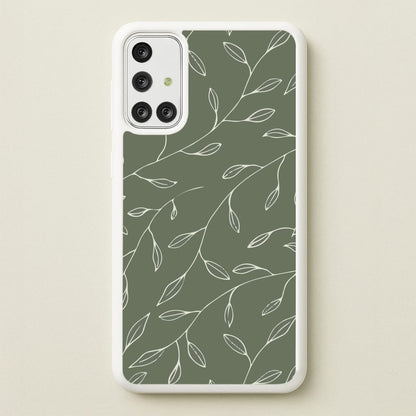 Thin Leaves - Foliage  - Foliage Phone Case for Galaxy A71