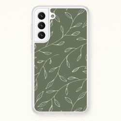 Thin Leaves - Foliage  - Foliage Phone Case for Galaxy S22 Plus