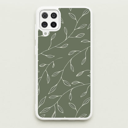 Thin Leaves - Foliage  - Foliage Phone Case for Galaxy A12