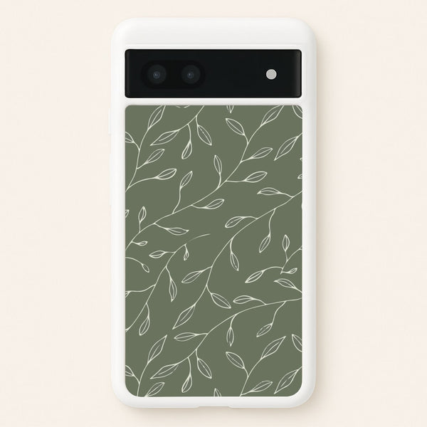 Thin Leaves - Foliage  - Foliage Phone Case for Google Pixel 6a