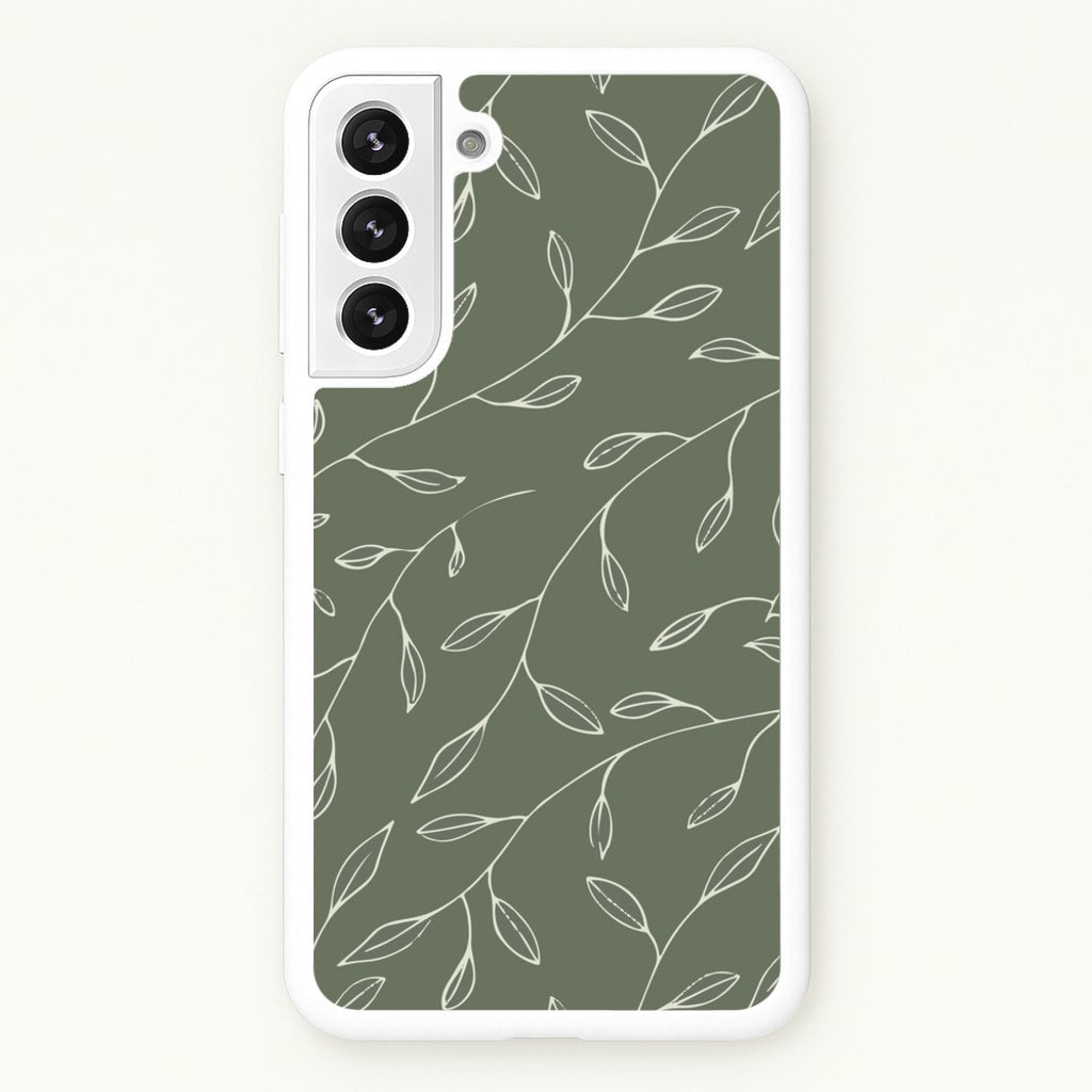 Thin Leaves - Foliage  - Foliage Phone Case for Galaxy S21FE