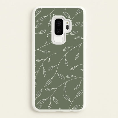 Thin Leaves - Foliage  - Foliage Phone Case for Galaxy S9 Plus