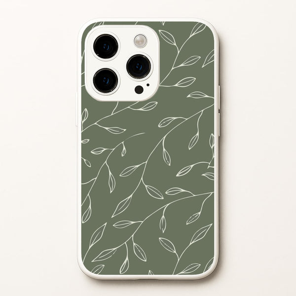 Thin Leaves - Foliage  - Foliage Phone Case for iPhone 14 Pro