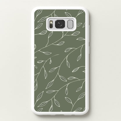 Thin Leaves - Foliage  - Foliage Phone Case for Galaxy S8