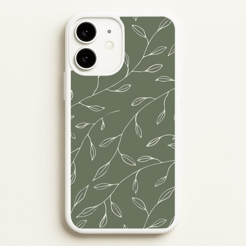 Thin Leaves - Foliage  - Foliage Phone Case for iPhone 11