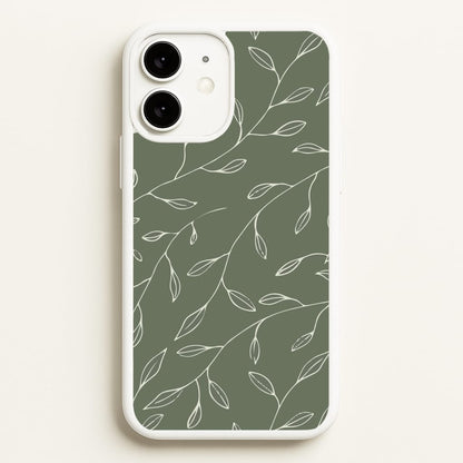 Thin Leaves - Foliage  - Foliage Phone Case for iPhone 11