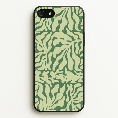 Light Green Leaf - Foliage  - Foliage Phone Case for iPhone 5 / 5s / SE 2016
