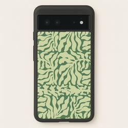 Light Green Leaf - Foliage  - Foliage Phone Case for Google Pixel 6