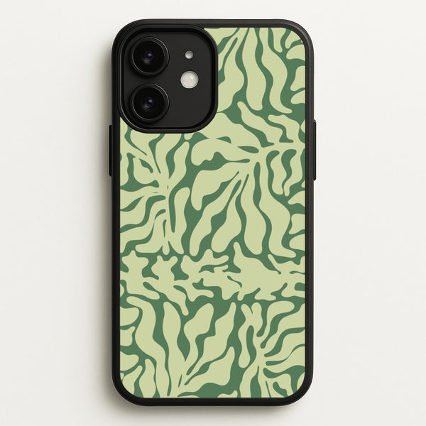 Light Green Leaf - Foliage  - Foliage Phone Case for iPhone 11