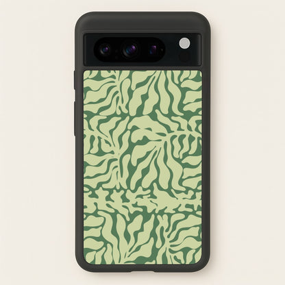 Light Green Leaf - Foliage  - Foliage Phone Case for Google Pixel 8 Pro