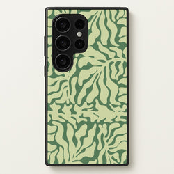 Light Green Leaf - Foliage  - Foliage Phone Case for Galaxy S24 Ultra