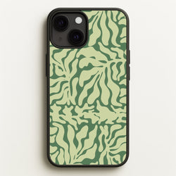 Light Green Leaf - Foliage  - Foliage Phone Case for iPhone 13 Mini