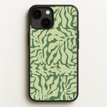 Light Green Leaf - Foliage  - Foliage Phone Case for iPhone 13 Mini