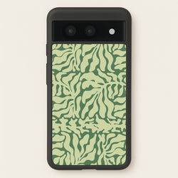Light Green Leaf - Foliage  - Foliage Phone Case for Google Pixel 8a