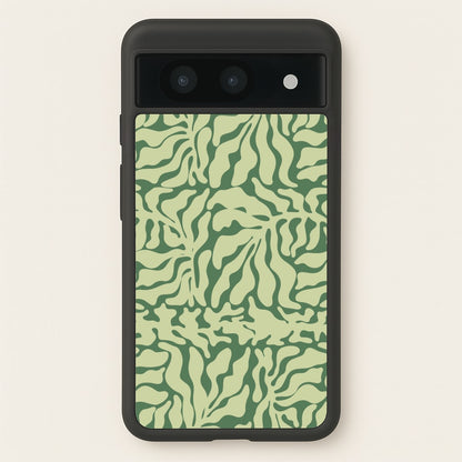 Light Green Leaf - Foliage  - Foliage Phone Case for Google Pixel 8a