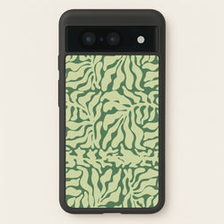 Light Green Leaf - Foliage  - Foliage Phone Case for Google Pixel 8