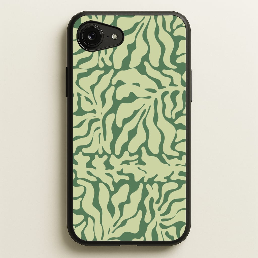 Light Green Leaf - Foliage  - Foliage Phone Case for iPhone 16e