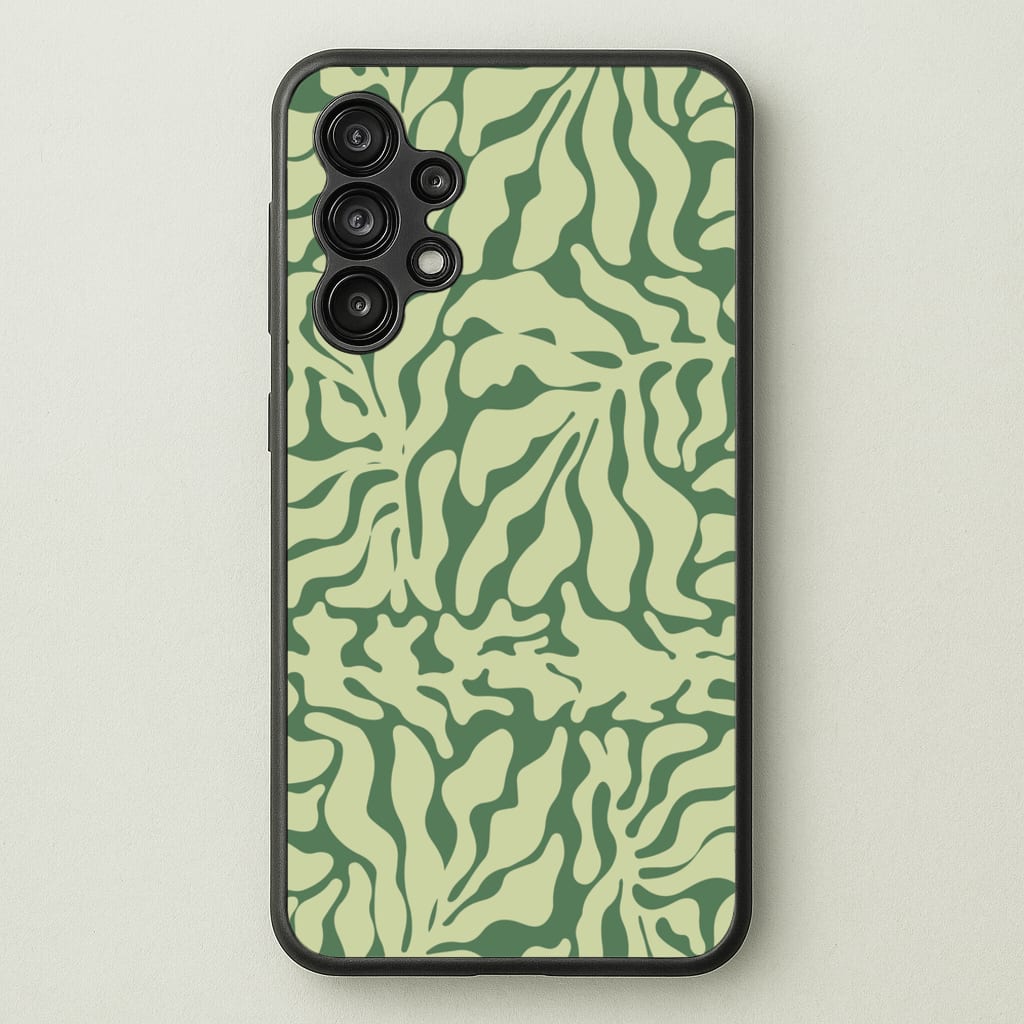 Light Green Leaf - Foliage  - Foliage Phone Case for Galaxy A13