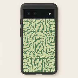 Light Green Leaf - Foliage  - Foliage Phone Case for Google Pixel 7a