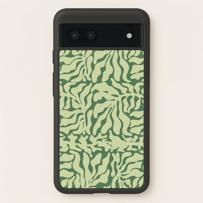 Light Green Leaf - Foliage  - Foliage Phone Case for Google Pixel 7a