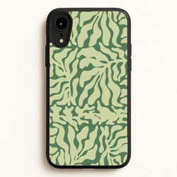Light Green Leaf - Foliage  - Foliage Phone Case for iPhone XR
