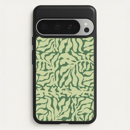 Light Green Leaf - Foliage  - Foliage Phone Case for Google Pixel 9 Pro XL