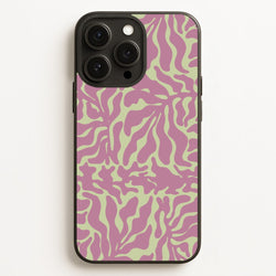 Pink Leaves - Foliage  - Foliage Phone Case for iPhone 16 Pro Max