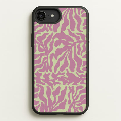 Pink Leaves - Foliage  - Foliage Phone Case for iPhone 6 Plus / 7 Plus / 8 Plus