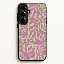 Pink Leaves - Foliage  - Foliage Phone Case for Galaxy A56