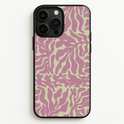 Pink Leaves - Foliage  - Foliage Phone Case for iPhone 13 Pro Max
