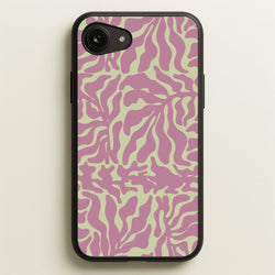 Pink Leaves - Foliage  - Foliage Phone Case for iPhone 16e