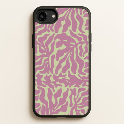 Pink Leaves - Foliage  - Foliage Phone Case for iPhone 6 / 7 / 8 / SE