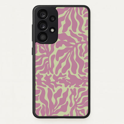 Pink Leaves - Foliage  - Foliage Phone Case for Galaxy A53