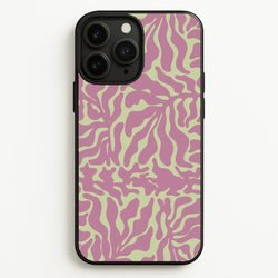 Pink Leaves - Foliage  - Foliage Phone Case for iPhone 11 Pro
