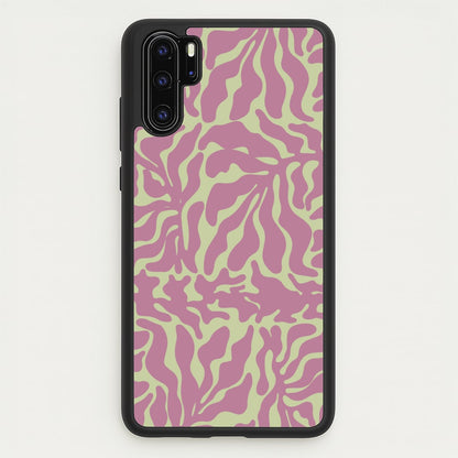 Pink Leaves - Foliage  - Foliage Phone Case for Huawei P30 Pro