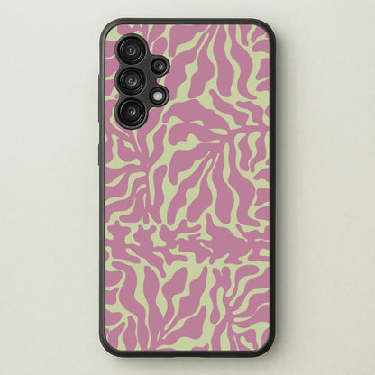 Pink Leaves - Foliage  - Foliage Phone Case for Galaxy A13